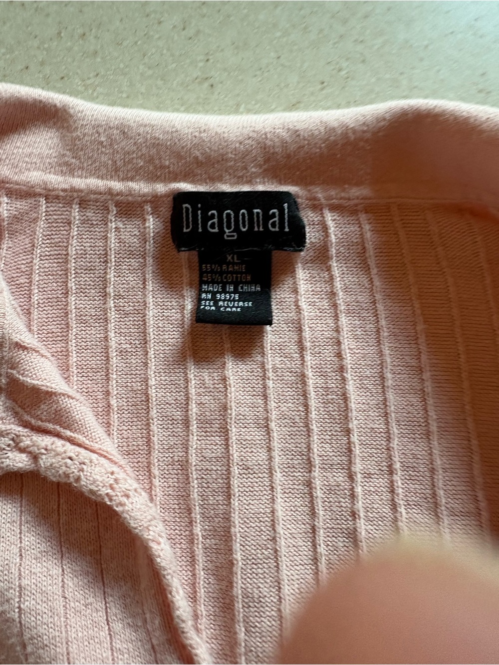 90s Pink Ruffle Sweater - Picture 3 of 5